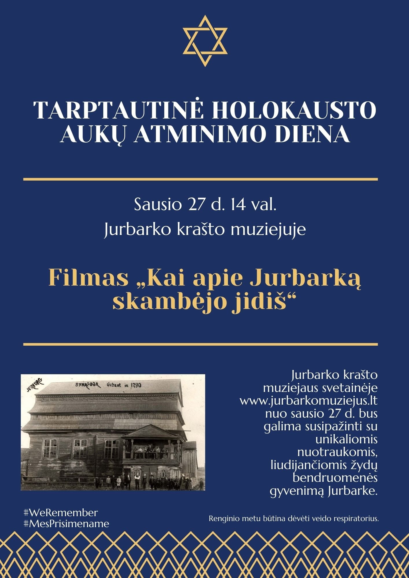 Filmas „Kai apie Jurbarką skambėjo jidiš“