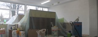 Renovuojamas darželis "Nykštukas"