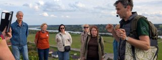 Pasivaikščiojimas ant Seredžiaus piliakalnio su dr. Vykintu Vaitkevičium