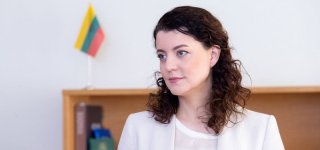 Jurbarke lankysis Lietuvos Respublikos Socialinės apsaugos ir darbo ministrė Monika Navickienė