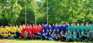 Edukacinė, karinė ir sveikatinimo stovykla subūrė mokinius iš įvairių Lietuvos miestų