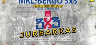 Sporto centras kviečia  į moksleivių krepšinio lygos organizuojamą BERGO 3X3“ II etapą