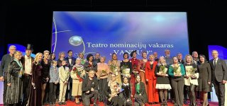 Nominacijų vakare „Vanduo“ pagerbti K. Glinskio teatro aktoriai, draugai ir rėmėjai