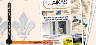 Naujame laikraščio „Mūsų laikas“ (2026 09 18) numeryje skaitykite