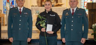 Angelų sargų dienos proga apdovanoti ir rajono policijos pareigūnai