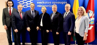 Merai susitiko su Sveikatos apsaugos ministro komanda