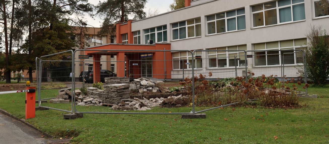 Ligoninės prieigose ruošiama teritorija naujoms statyboms