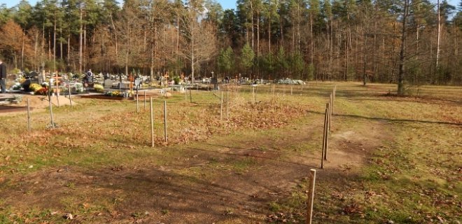 Naujosiose Jurbarko miesto kapinėse numatoma kolumbariumo statyba.