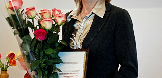 „Kiekvieną dieną į darbą einu kaip į šventę”, - teigia Lina Navickienė, kuriai šiais metais buvo suteiktas geriausio bibliotekininko vardas.