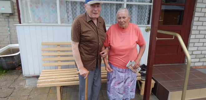 Vytautas ir Bronė Tamuliai drauge - jau 54-eri metai.