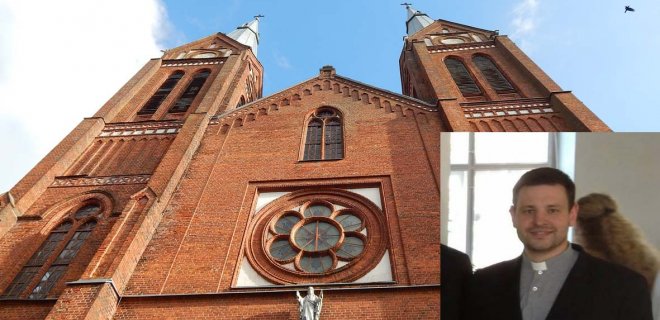 Jurbarko Švč. Trejybės parapijos vikaras kun. Laurynas Grikietis tarnauti Jurbarko parapijoje buvo paskirtas liepos mėnesio pradžioje