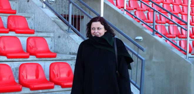 Jurbarko rajono savivaldybės Investicijų ir strateginio planavimo skyriaus vyr. specialistė Edita Burdilauskienė. / L. Lukošiūtės nuotr.