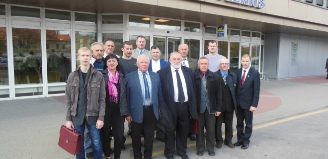 Jurbarko delegacija
