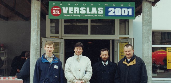 JVC direktorius Ernestas Sinkus, Ūkio ir turto skyriaus specialistai Vida Vasiliauskaitė, Alvydas Stalgys, buvęs administracijos direkrorius V. Juzėnas.