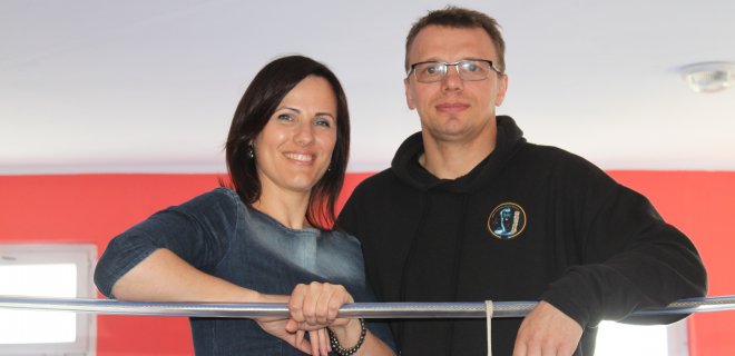Aušra ir Mindaugas Smirnovai apie šeimą: „Reikia supratimo, branginti pačią šeimą, mylėti vaikus. Nebūti savanaudišku, nes tų sunkumų visada bus.“ / L. Juškaitienės nuotr.