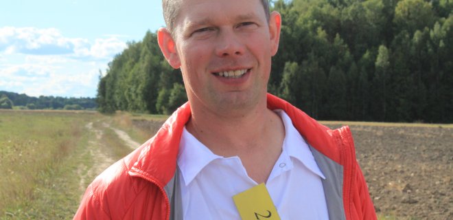 Pirmoji vieta atiteko Žilvinui Oberauskui, jis turi savo ūkį Milaičių k., Eržvilko sen. / U. Laurinaitytės nuotr.