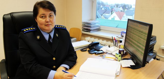 Probacijos tarnybos Jurbarke pareigūnė O.Mačiulienė: Darbas toks pat pavojingas kaip socialinių darbuotojų.