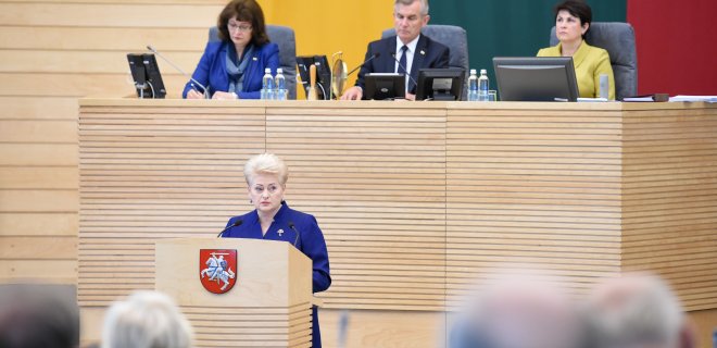 Prezidentūros nuotr.