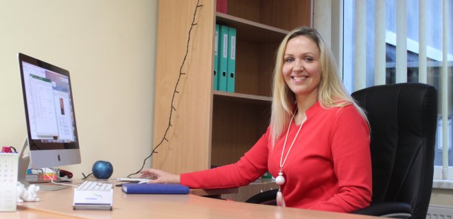 Vadybininkė Vaiva Archipova tvirtina, kad „Vyturiuko“ padalinys Jurbarke yra labai reikalingas.