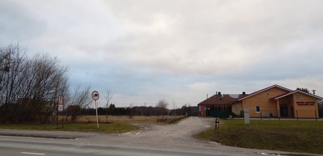 Numatyta vieta pastatui - Vytauto Didžiojo gatvėje, priešais senuosius laidojimo namus.