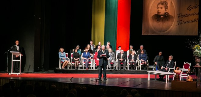 Asociatyvinė. 2018 metų apdovanojimo akimirka. / Olgos Posaškovos nuotr.
