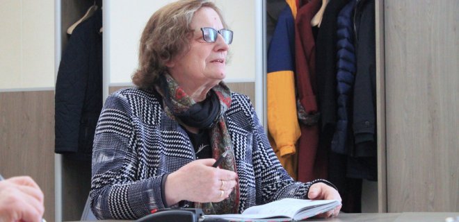 Juodaičių pagrindinės mokyklos direktorė N. Jociuvienė