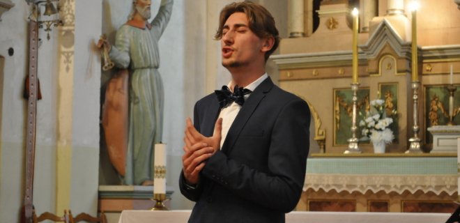 Jurbarkietis solistas Andrius Bakanas / Monikos Kazakevičiūtės nuotr.