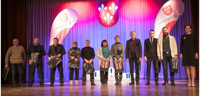 Ankstesnių apdovanojimų akimirka. / Jurbarkosportas.lt nuotr.