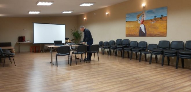 D. Kinderis rezultatų lauks šioje salėje