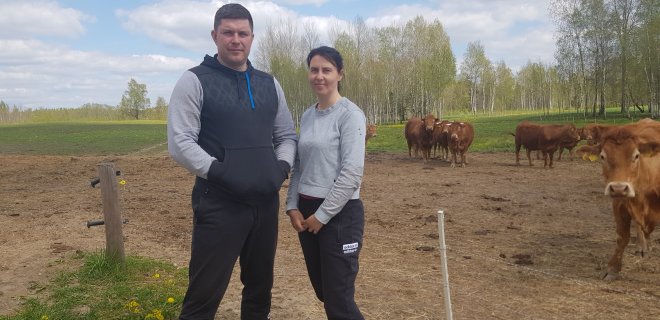 Gyvenimas kaime Petručių šeimos negąsdina: jų pastebėjimu, čia palanku ir dirbti, ir turiningai leisti laisvalaikį. / Karolinos Baltmiškės nuotr.