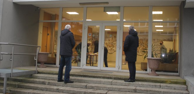 Slapto balsavimo procedūros akimirkos