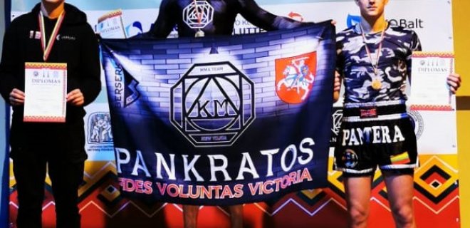 Kornelijus Bruno 3  vieta. / Sporto klubo „Pantera“ nuotr.