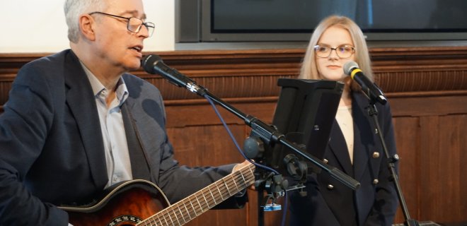 Saulius Lapėnas ir Ieva Sapronaitytė / Erikos Valiūnienės nuotr.