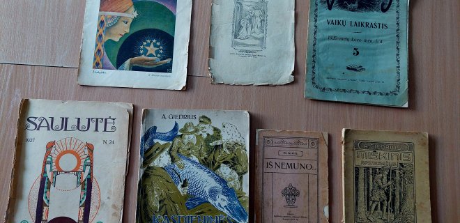 V. Lekučio sukauptoje kolekcijoje – A. Giedraičio-Giedriaus kurti, rengti ir leisti žurnalai, knygelės. Kai kurie iš šių leidinių yra išleisti prieš daugiau nei šimtą metų.