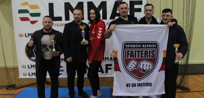 SK Pantera  1 vieta komandinėje rungtyje / Sporto klubo „Pantera“ nuotr.