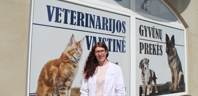 Veterinarijos gydytoja jau baigia įrengti ir veterinarijos kabinetą, kur greitai bus galima skiepyti ir ženklinti gyvūnus bei konsultuotis profilaktiškai.