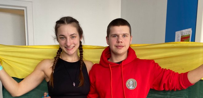 Lijana Lipinskaitė ir Deimantas Vabalas / Sporto klubo „Pantera“ nuotr.