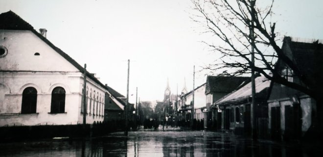 Kauno gatvė Jurbarke / A. Puidokaitės archyvo nuotr.