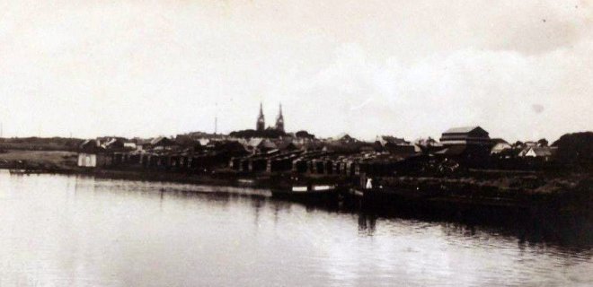 Jurbarkas apie 1924 m. / FB Lietuva senose fotografijose nuotr.