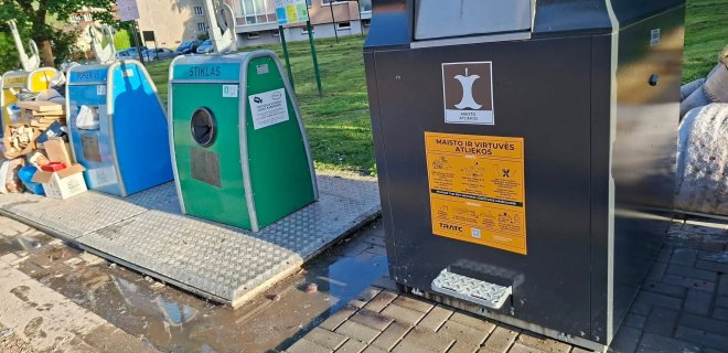 Rugsėjo 3 dieną daryta nuotrauka Kęstučio gatvėje / Skaitytojos nuotr.