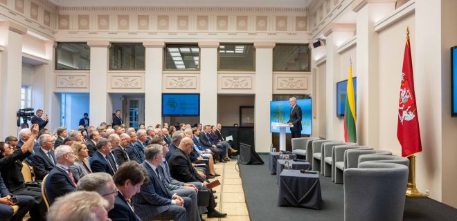 Lietuvos Respublikos Prezidento kanceliarijos nuotraukos/ Robertas Dačkus nuotr.
