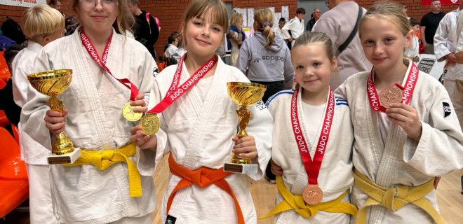 Gustė, Amelija, Andrėja ir Rebeka. / V. Paukščio nuotr.