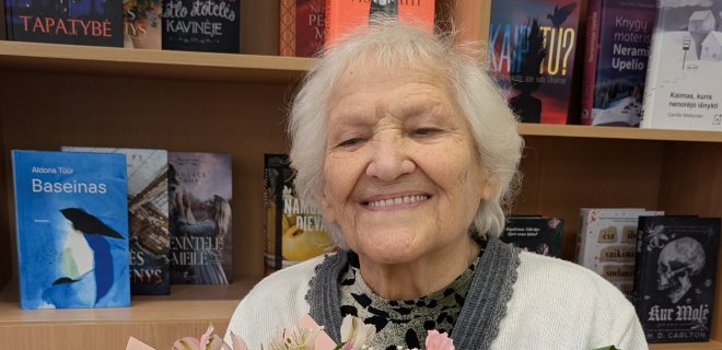 Visą gyvenimą tapiusi, rašiusi, vaidinusi 94-erių Stanislava Visockienė iki šiol turi daug ką papasakoti.