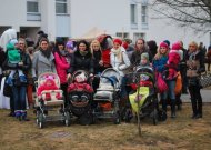 Agnė Bastienė (ketvirta iš dešinės) suvienijo Jurbarko mamytes į klubą