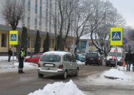 Pėstieji Jurbarko gatvėse - nesaugūs