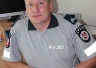 Viešosios policijos skyriaus Kelių policijos grupės vyresnysis patrulis viršila Arūnas Matuzas