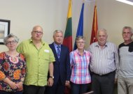 Tarptautinės žygeivių lygos ekspertų komisija susitiko su rajono meru