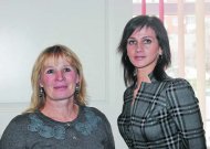 Smalininkų bendruomenės centras, vadovaujamas Vandos Stonienės (kairėje), laimėjo Jurbarko r. savivaldybės administracijos paskelbtą konkursą sportinei-kultūrinei veiklai organizuoti. Nuotraukoje kartu su buvusia Investicijų ir strateginio planavimo skyriaus vyr. specialiste Renata Šepetiene.