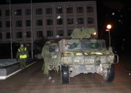 Jurbarke karinės pratybos