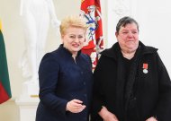Ordino „Už nuopelnus Lietuvai“ medaliu Prezidentė apdovanojo ir daugiavaikę mamą iš Pašaltuonio